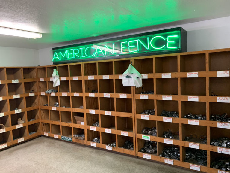 American Fence parts bins 768x576