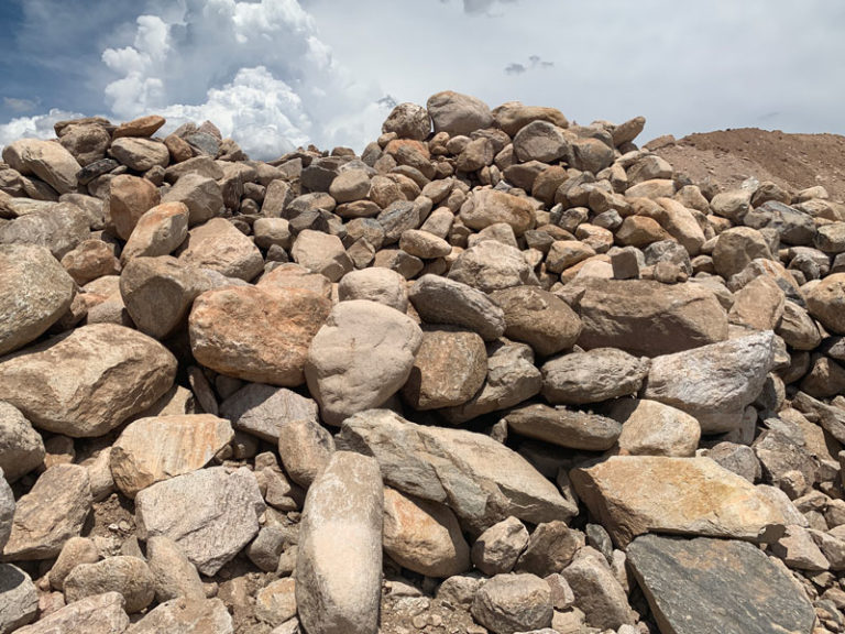 Churchman Sand and Gravel rock pile 2 768x576