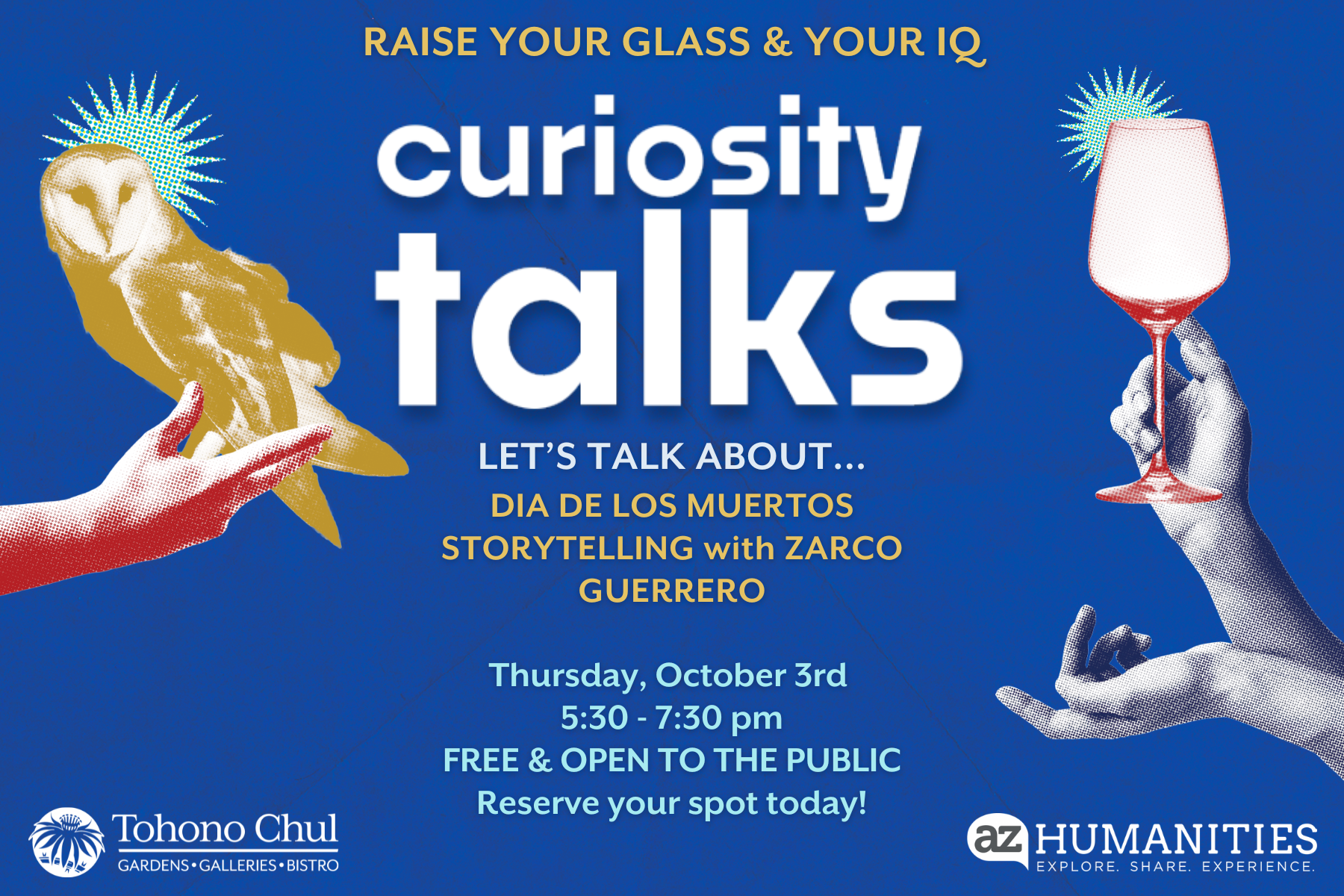 Curiosity Talks: Dia de Los Muertos Storytelling