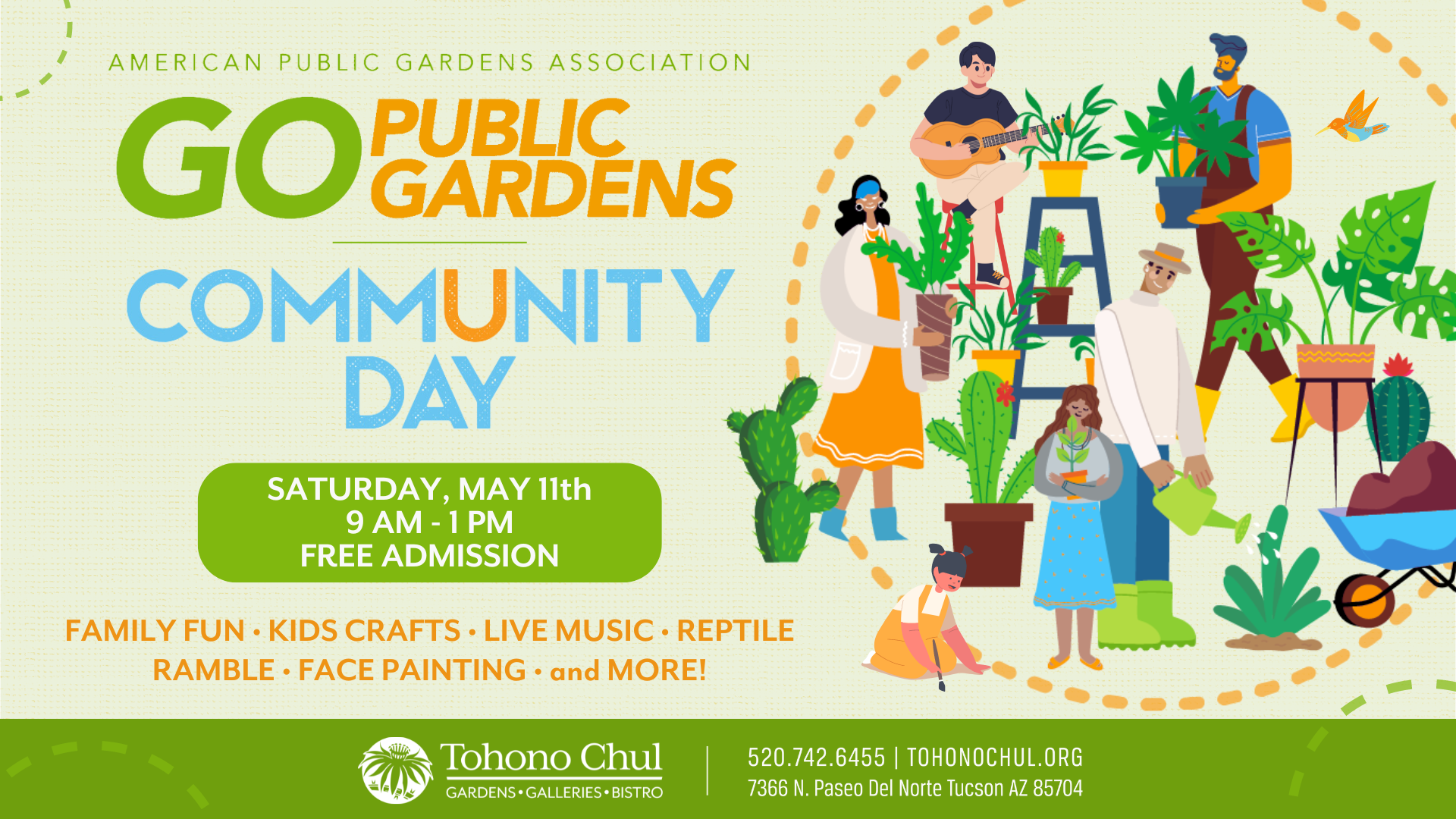 Go Public Gardens Community Day – FREE ADMISSION