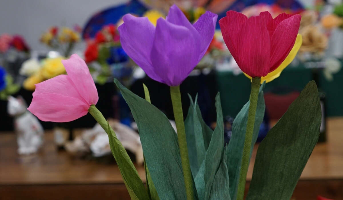 Paper Tulips for Kids!