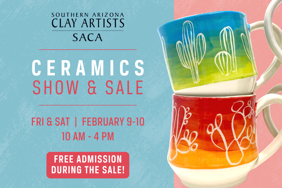 SACA Ceramics Show & Sale | FREE ADMISSION
