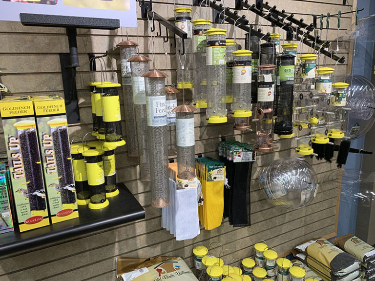 Wild Birds Unlimited nyjer seed feeders 768x576